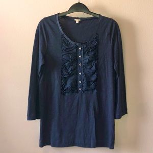 Vintage JCrew 3/4 sleeve tee